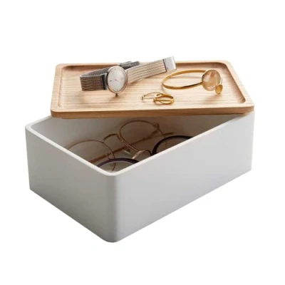 Afbeelding van Yamazaki Sieraden &amp; Accessoire doos Rin Wit