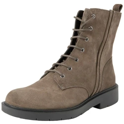 Afbeelding van Geox D Spherica Ec1 enkellaars voor dames, donkergrijs (dark grey), 35 EU