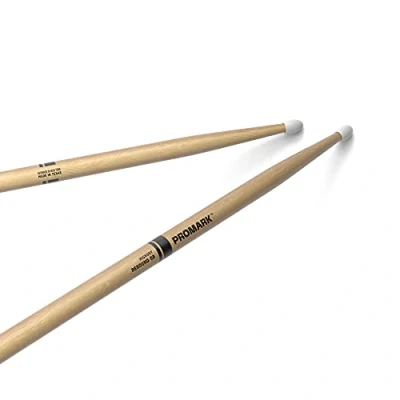 Afbeelding van ProMark Rebound 5B Hickory Drumstick, ovale nylon tip, lak, één paar