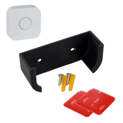 Afbeelding van 3D Cabin Wandhouder compatibel met Philips Hue Light Bridge Holder Bracket