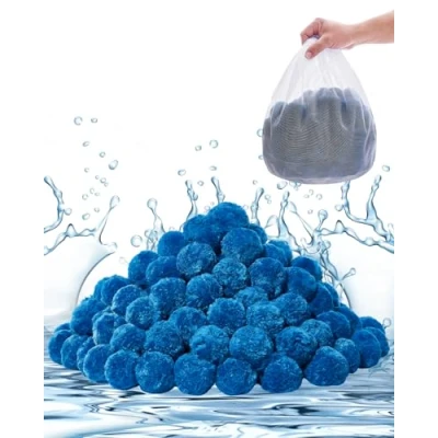 Afbeelding van VEVOR Pool Filter Balls voor Zandfilterpomp Zwembad 1.5lbs Herbruikbaar Blauw