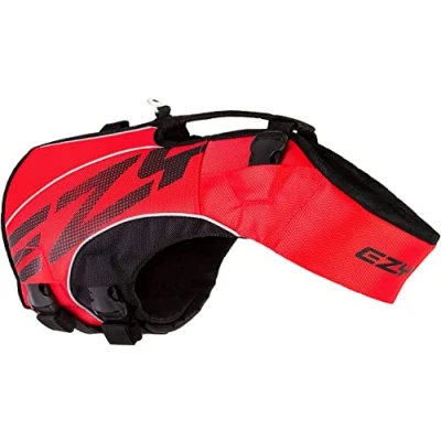 Afbeelding van EzyDog DFD Boost Zwemvest Hond Honden Reddingsvest M Rood