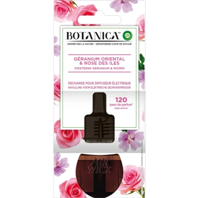 Afbeelding van Airwick Navulling Botanica Oosterse Geranium &amp; Rozen 19 ml