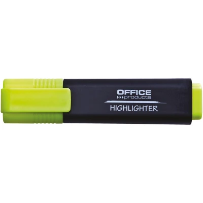 Afbeelding van Office Products markeerstift, geel 10 stuks