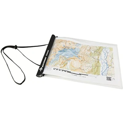 Afbeelding van Sea to Summit Waterproof Map Case Kaarthoes 13L Transparant Waterdichte zak