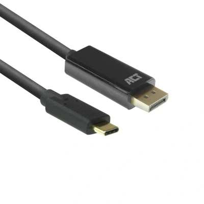 Afbeelding van ACT AC7325 USB C naar DisplayPort Kabel 2 meter