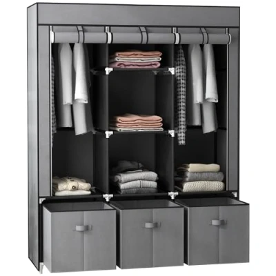 Afbeelding van HOMCOM Stoffschrank mit Tür 850 210V00