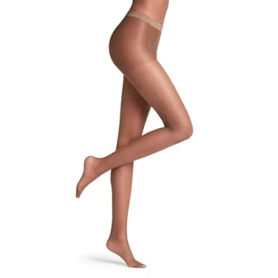 Afbeelding van FALKE Invisible Deluxe 8 DEN dames panty espresso Maat: S