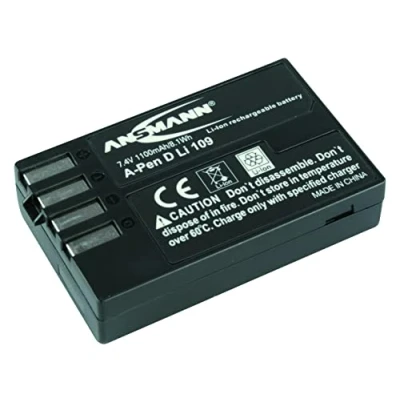 Afbeelding van Ansmann A Pen D Li 109 Camera accu Vervangt originele LI109 7.4 V 1100 mAh
