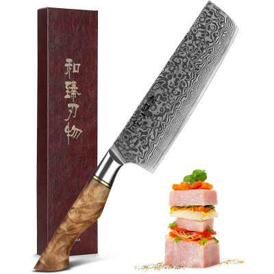 Afbeelding van HEZHEN B30 Nakiri Hakmes