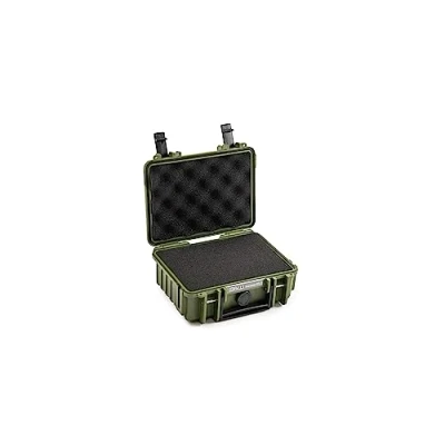 Afbeelding van B&amp;W International GmbH Transportkoffer Outdoor type 500 bronsgroen met kubusschuim waterdicht volgens IP67 certificering, stofdicht, onbreekbaar en onverwoestbaar, brons groen, Typ