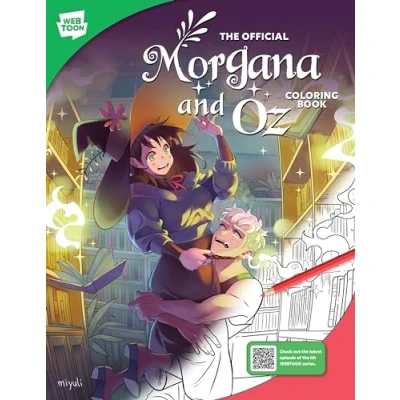 Afbeelding van MORGANA &amp; OZ OFFICIAL COLORING BOOK: 46 original illustrations to color and enjoy