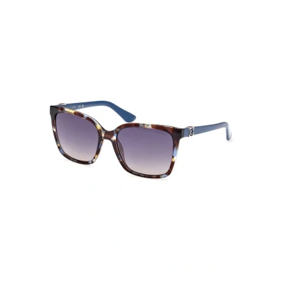 Afbeelding van Guess Quadratische FORM Zonnebril, Dames, Maat: One Size, Blu
