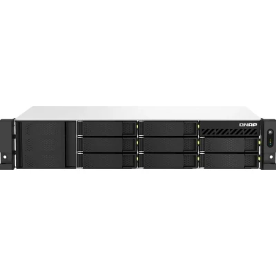 Afbeelding van TS 864eU 8G 8 bay, Intel Celeron quad core, 1x PCIe Gen3, 2,5 Gigabit, 2U rackgemonteerde NAS