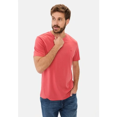 Afbeelding van camel active Tshirt basic, Heren, Maat: XXL, Sunfaded red
