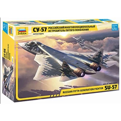 Afbeelding van Zvezda Sukhoi Su 57 (12/19) * (Zve7319) modelbouwsets, hobbybouwspeelgoed voor kinderen, modelverf en accessoires