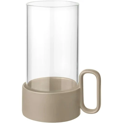 Afbeelding van Blomus windlicht Yuragi Nomad / 11 x 15 21 cm Glas, Steen