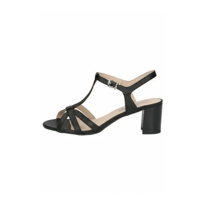Afbeelding van Caprice Sandalen met hoge hak, Dames, Maat: 39, Black nappa Schoenen