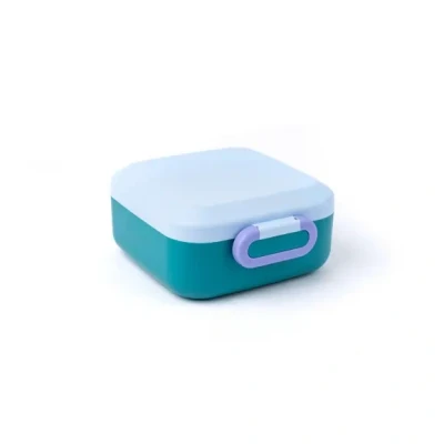 Afbeelding van Amuse Rikko Lagoon Sky Lunchbox Kindveilige sluitingen Ideaal Voor Maaltijdvoorbereiding 3 Compartimenten