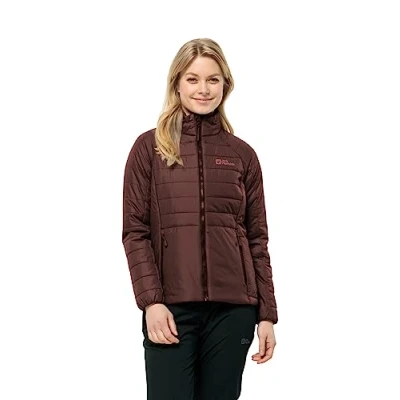 Afbeelding van Jack Wolfskin Lapawa INS Outdoorjas, Dames, Maat: Medium, Dark maroon