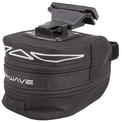 Afbeelding van M Wave Zadeltas Tilburg 1 liter zwart/grijs