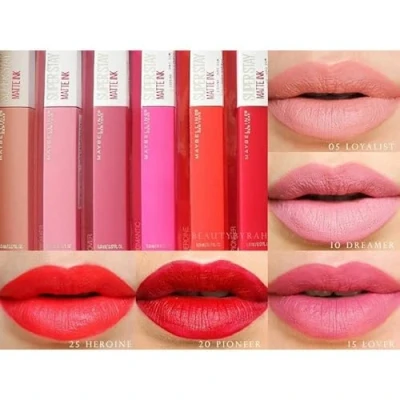Afbeelding van 1+1 gratis: Maybelline Lippenstift SuperStay Matte Ink 325 Shot Caller