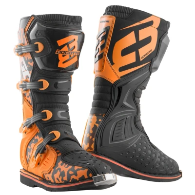 Afbeelding van Bogotto MX 3 Camo Motorcross Laarzen, zwart oranje, afmeting 43 voor vrouw