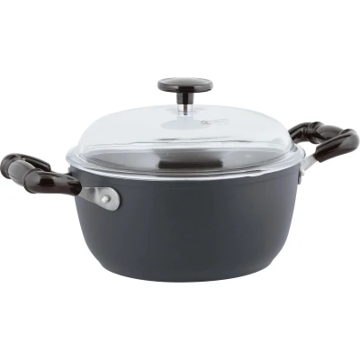 Afbeelding van Sambonet Kookpan Vintage Grijs 24 cm incl deksel