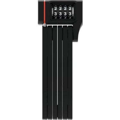 Afbeelding van ABUS Bordo uGrip 5700C SH vouwslot met beugel Fietsslot combinatiecode en 5 mm dikke staven beveiligingsniveau 7 80 cm Zwart