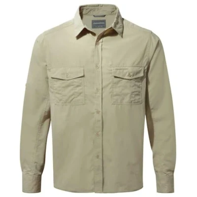 Afbeelding van Craghoppers Heren Kiwi Ls wandelshirt, havermout, S EU