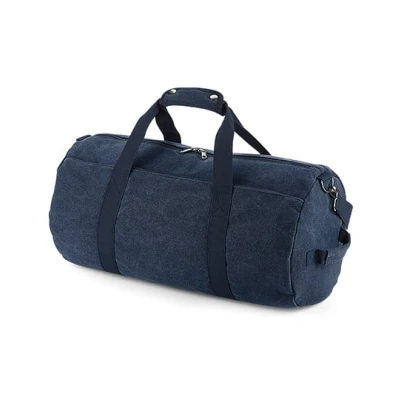 Afbeelding van BagBase Vintage Canvas Barrel Bag BG655 Oxford Navy