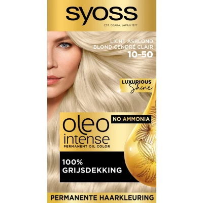 Afbeelding van Syoss Color oleo 10 50 licht asblond 1 set