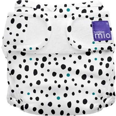 Afbeelding van Bambino Mio, mioduo wasbare luier overbroekje, dalmatiër dropjes, maat 1 (
