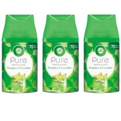Afbeelding van 3x Airwick Freshmatic Navulling Honeydew &amp; Cucumber