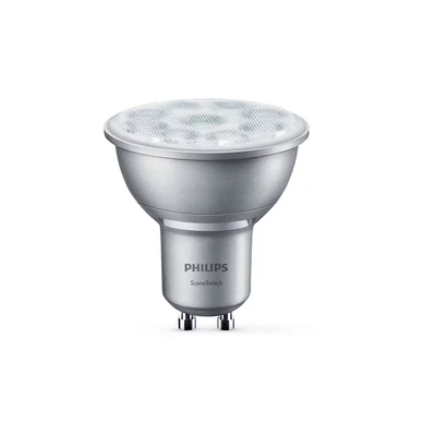 Afbeelding van Dimbare GU10 Spot LED Lamp Philips Sceneswitch 5 Watt, vervangt 50W Halogeen
