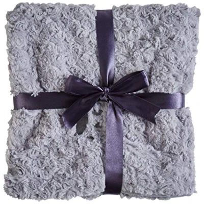 Afbeelding van Nobby Fleece plaid &quot;SUPER SOFT&quot; lichtgrijs S 60 x 85 cm