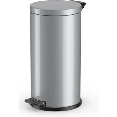 Afbeelding van Hailo 0522 070 Solid L Pedaalemmer 18L Zilver