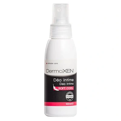 Afbeelding van Dermoxen Intieme Deodorant Spray Antibacterieel Zacht Koel, Natuurlijk en Zacht, voor Mannen Vrouwen, Langdurige Verfrissende Actie. 100ml