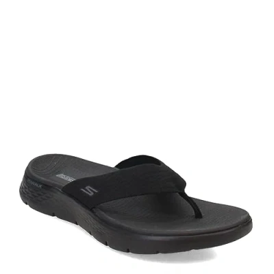 Afbeelding van Skechers Dames Go Walk Flex sandaal Pracht flipflop, zwart, 39 EU