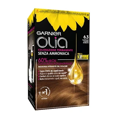 Afbeelding van Haarkleurmiddel permanent zonder ammoniak Olia gouden lichtbruin N.6,3