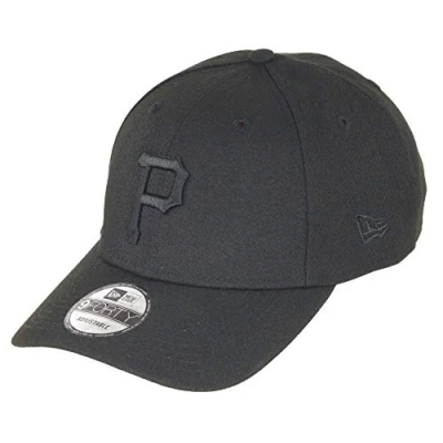 Afbeelding van New Era Pittsburgh Pirates 9forty Adjustable Snapback Cap Mlb Essential Bob Black One Size