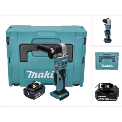Afbeelding van Makita DDA 351 F1J accu haakse boormachine 18 V 13,5 Nm + 1x 3.0 Ah Makpac zonder lader