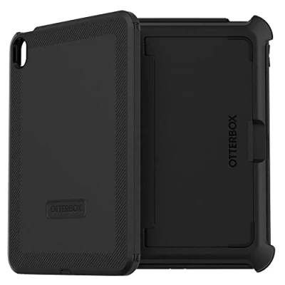 Afbeelding van OtterBox Defender Case voor iPad 10,9 Inch (10e gen 2022), schokbestendig, ultra robuuste met ingebouwde schermbeschermer, 2x getest volgens militaire standaard, Zwart, Zonder Verpakking
