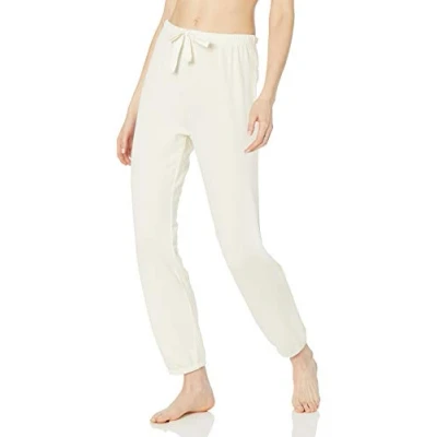 Afbeelding van Amazon Essentials Lichtgewicht lounge badstof joggingbroek voor dames (verkrijgbaar in grote maten), gebroken wit, S
