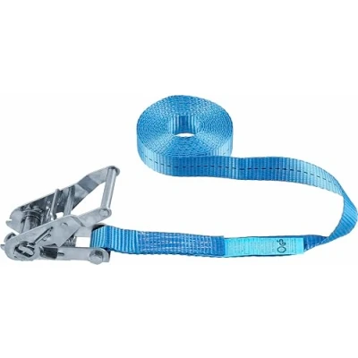 Afbeelding van Connex Sjorband eendelig 5 m x 25 mm 1500 kg maximale belastbaarheid met spanratel, zonder haak van polyester/spanband/ladingbeveiliging/ratelgordel / B34410