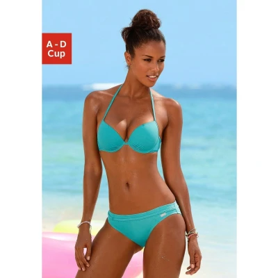 Afbeelding van Buffalo Push upbikinitop Happy in verschillende trendkleuren