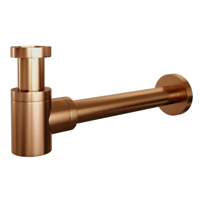 Afbeelding van Brauer Copper Edition Design Sifon compact PVD geborsteld koper