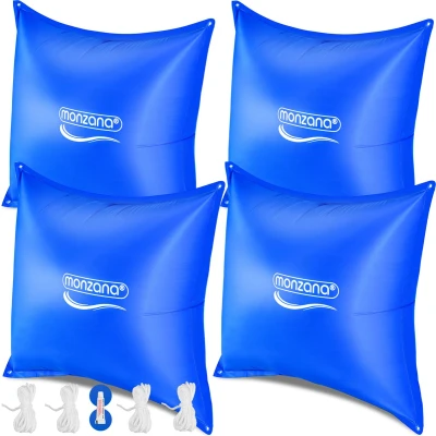 Afbeelding van Monzana Zwembadkussen XL 4 stuks Chloorbestendig PVC Blauw