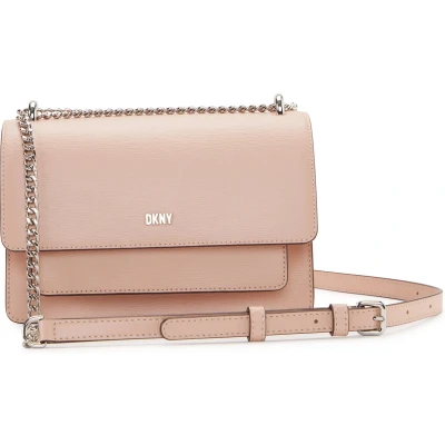 Afbeelding van DKNY Bryant Chain Flap Cb rosewater Damestas Leren tas