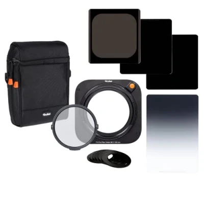 Afbeelding van Rollei filterhouder Master Set MK 3. Rechthoek incl. magnetisch CPL filter, adapterringen van 52 tot 82 mm, Soft GND8, ND8, ND64, ND1000